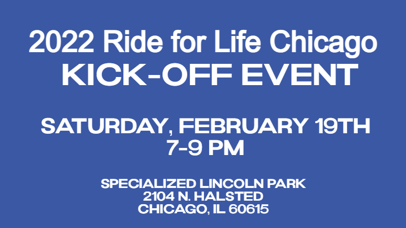 Ride for Life Chicago, kick-0ff, 2022